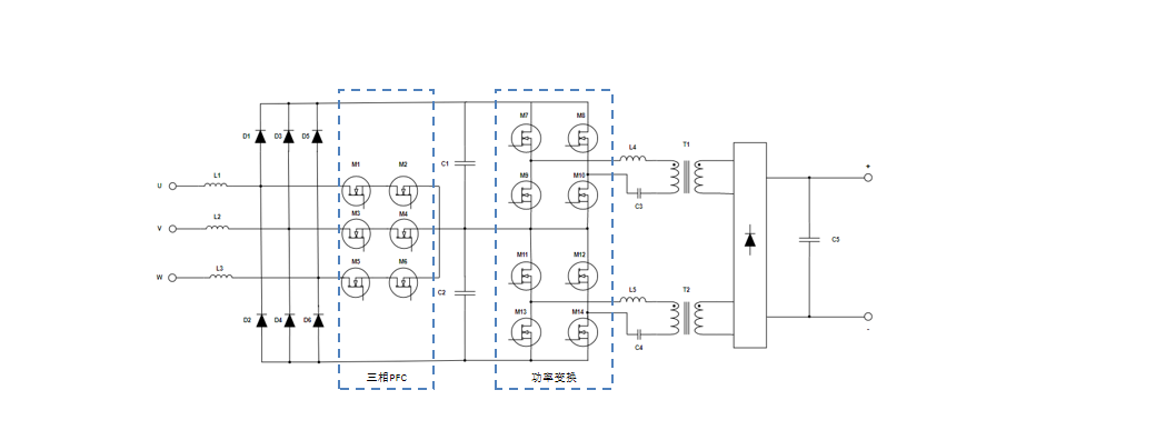 充電樁應(yīng)用拓?fù)鋱D